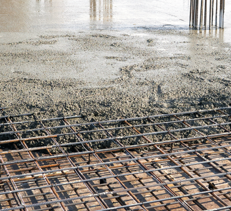 Прийом бетону, заливка бетону, вібрування бетону